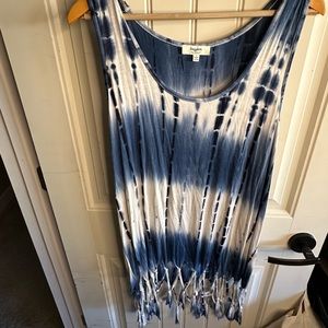 Women’s Tie Dye Top: Dress/Top/Swimsuit cover up/ versatile